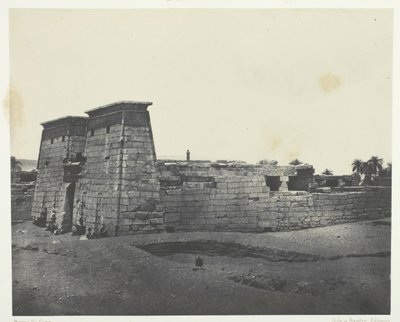 Karnak, Temple de Khons, Thèbes, 184951, tryckt 1852. av Maxime Du Camp