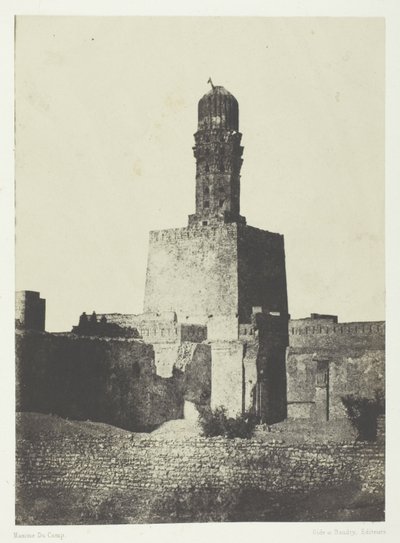 Khalife Haakem Biamrillah-moskén, Kairo av Maxime Du Camp