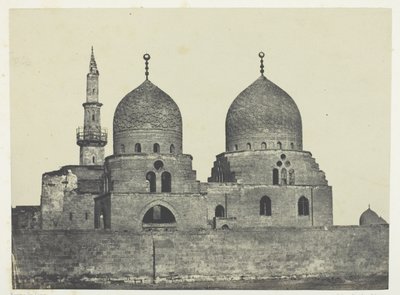 Sultan Kansou-el-Gouris moské och grav, Kairo av Maxime Du Camp