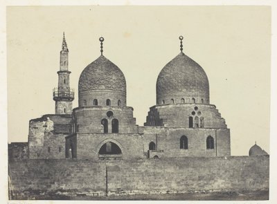 Sultan Kansou-el-Gouris moské och grav, Kairo av Maxime Du Camp