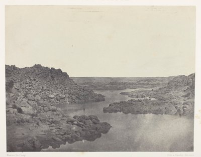 Avsluta från den första grå staren, övre Egypten av Maxime Du Camp
