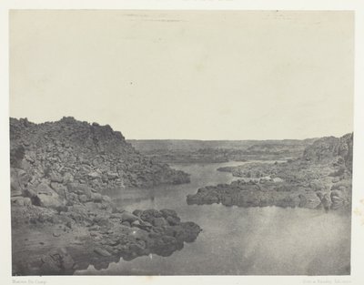 Avsluta från den första grå staren, övre Egypten av Maxime Du Camp