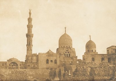 Sultan Kaït-bays grav i Kairo, december 1849-januari 1850. av Maxime Du Camp