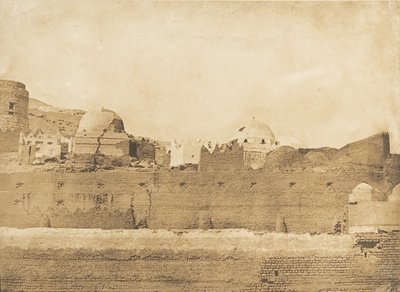 Muslimska gravar i Siut, 1849-50. av Maxime Du Camp