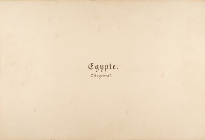 Egypten, Nubien, Syrien: Landskap och monument, 1849-50. av Maxime Du Camp