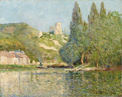 Chateau-Gaillard, Normandie, 1903 av Maxime Emile Louis Maufra
