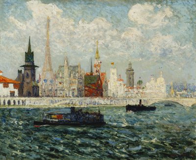 Paviljongerna, Paris internationella utställning, 1900, 1900 av Maxime Emile Louis Maufra