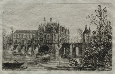 Chenonceau slott av Maxime Lalanne