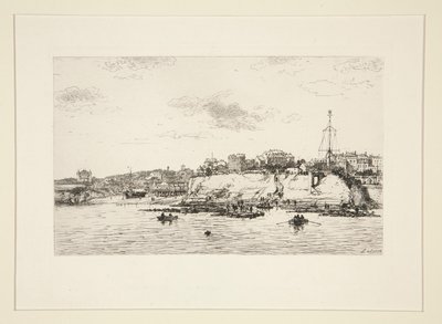 La plataine ? Royan (La Plataine-bron vid Royan) av Maxime Lalanne