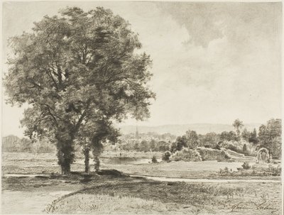 Landskap av Maxime Lalanne