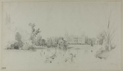 Park av M. de Rothschild vid Ferrières av Maxime Lalanne