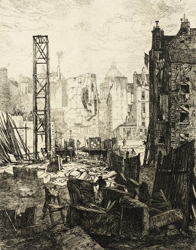Anläggningen av Boulevard Saint-Germain av Maxime Lalanne