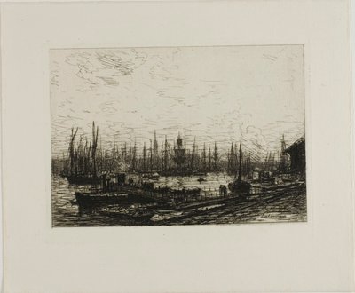 Bordeaux hamn av Maxime Lalanne
