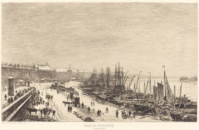 Bordeaux hamn av Maxime Lalanne