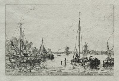 Skiss från naturen, 1877. av Maxime Lalanne