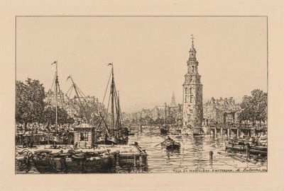 Montalbantornet, Amsterdam av Maxime Lalanne