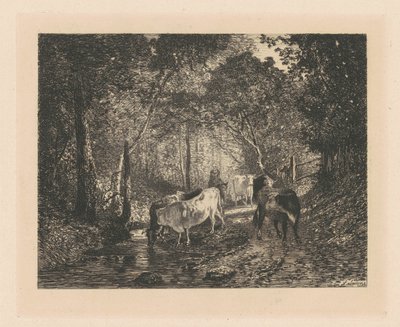 Kor i skogen av Maxime Lalanne