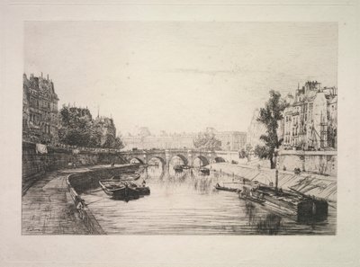 Utsikt från St. Michel Bridge av Maxime Lalanne