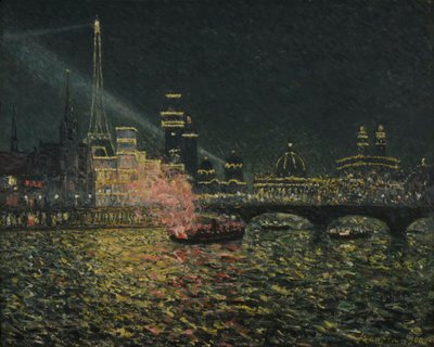 Nattliga festligheter: Världsutställningen 1900, 1900. av Maxime Maufra