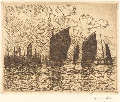 Båtarnas återkomst av Maxime Maufra