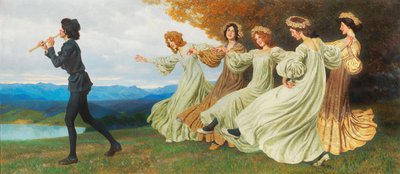 Gammal sång, 1905. av Maximilian Lenz
