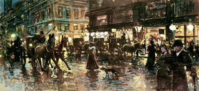 Ringstrasse på natten, Wien av Maximilian Lenz