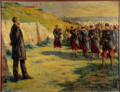 Commune de Paris: "" Eugene Varlins död av Maximilien Luce