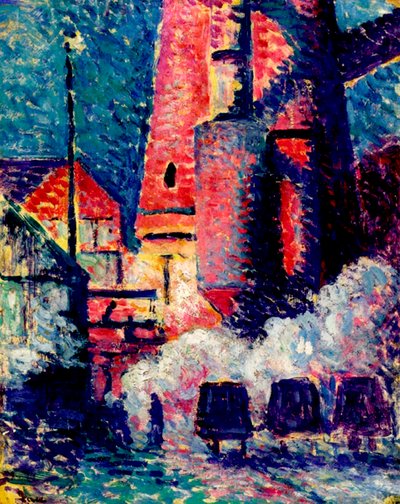 Höga ugnar av Maximilien Luce