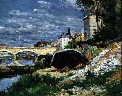 Kingo za Riverswed av Maximilien Luce
