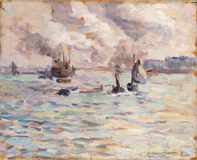 Flodmynningen av Maximilien Luce