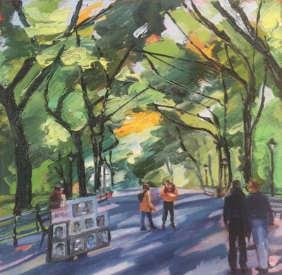 Sunny Park – försäljare av Maxine Shore