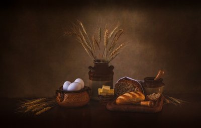 Stilleben från Golden Harvest av May G
