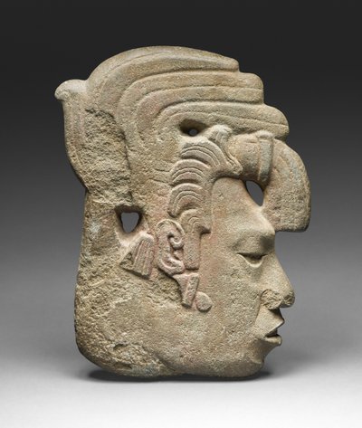 Royal Profile, A.D. 650-800 av Mayan