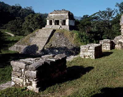 Grevens tempel av Mayan