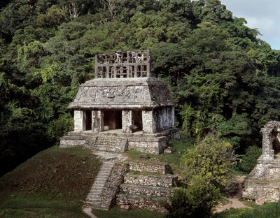 Solens tempel av Mayan