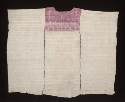 Cofradia huipil, troligen ca 1875 (bomull, siden) av Mayan Mayan