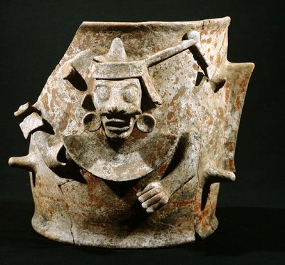 Rökelsebrännare, från Iximche, Guatemala, postklassisk period (900-1521) (lergods) av Mayan Mayan