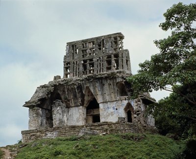 Korsbladets tempel av Mayan Mayan