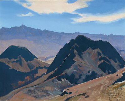 Vulkaniska kullar av Maynard Dixon