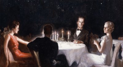 Middag under stjärnorna av McClelland Barclay