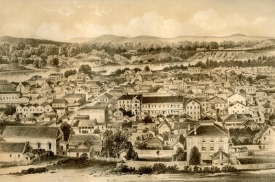 Brisbane, Queensland, Australien, 1879 av McFarlane and Erskine