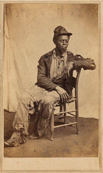 "Reguljärt smuggelgods",ca. 1863 (foto) av McPherson & Oliver