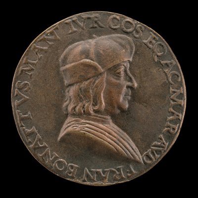 Francesco Bonatti, Mantuans advokat [framsidan], ca. 1510. av Mea