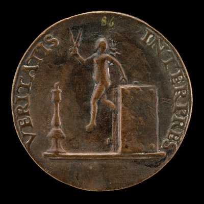 Sanningen flyr från en bok [omvänd], c. 1510. av Mea