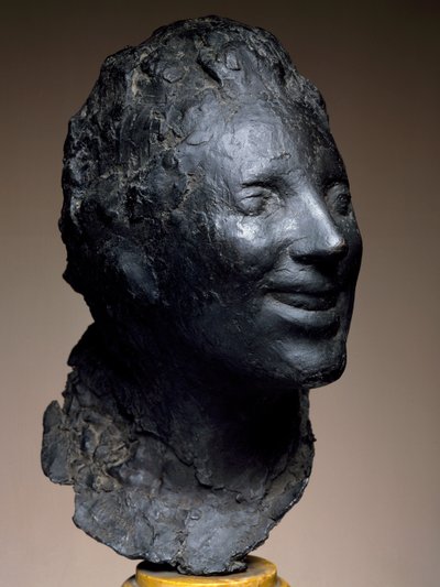 La Rieuse (Den skrattande kvinnan) av Medardo Rosso