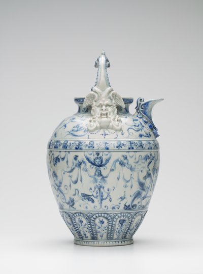 Ewer (Kanna) av Medici Porcelain Manufactory