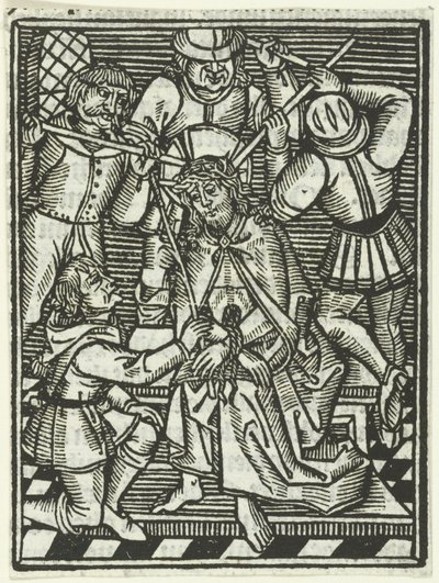 Törnkronan av Meester van de Delbecq Schreiber Passie (attributed to)