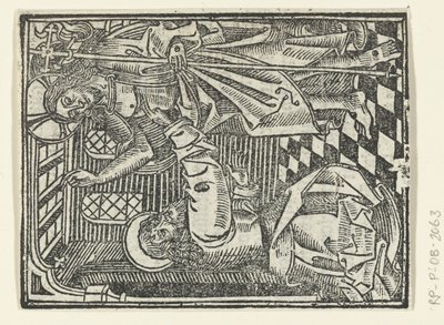 Den tvivlande Thomas av Meester van de Delbecq Schreiber Passie (attributed to)