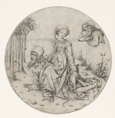 Aristoteles och Phyllis av Meester van het Amsterdamse Kabinet