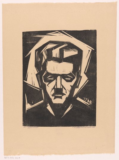 Självporträtt av Meijer Bleekrode av Meijer Bleekrode (signed by artist)